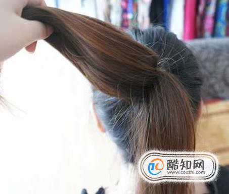 图文解析韩式齐刘海可爱花苞头扎法教程优质